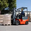 رافعة شوكية هيدروليكية كهربائية لمعدات المناولة الصناعية في الرافعات الشوكية الحمراء والأسود details Picture